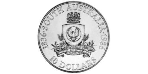 10 Dollar Australien (1939 - ) Silber Elizabeth II (1926-2022)
