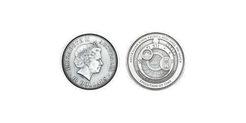 10 Dollar Australien (1939 - ) Silber Elizabeth II (1926-2022)