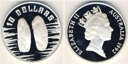 10 Dollar Australien (1939 - ) Silber 