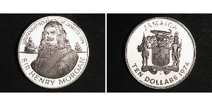 10 Dollar Jamaika (1962 - ) Silber Henry Morgan