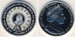 10 Dollar Jungferninseln Silber 