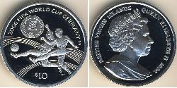 10 Dollar Jungferninseln Silber 