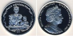 10 Dollar Jungferninseln Silber 