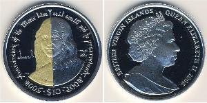 10 Dollar Jungferninseln Silber 