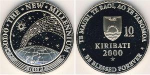 10 Dollar Kiribati (1979 - ) Silber 