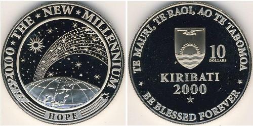 10 Dollar Kiribati (1979 - ) Silber 