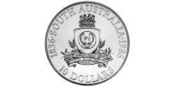 10 Dollar Australia (1939 - ) Silver Elizabeth II (1926-2022)