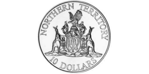 10 Dollar Australia (1939 - ) Silver Elizabeth II (1926-2022)