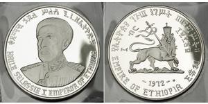 10 Dollar Ethiopia (1270 - ) Silver Haile Selassie