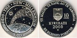10 Dollar Kiribati (1979 - ) Silver 