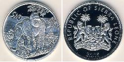 10 Dollar Sierra Leone (1961 - ) Silver 
