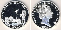 10 Dollar Solomon Islands (1978 - ) Silver 