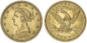 10 Dollar 美利堅合眾國 (1776 - ) 金 