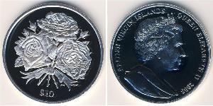 10 Dollar 维尔京群岛 銀 
