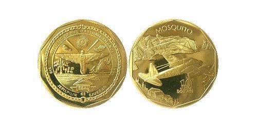 10 Dollar 馬紹爾群島 (1979 - ) 黃銅 