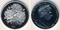 10 Dollar Îles Vierges Argent 