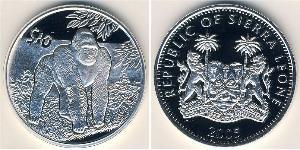 10 Dollaro Sierra Leone (1961 - ) Argento 