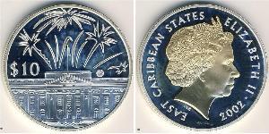 10 Dollaro  Argento Elisabetta II (1926-2022)