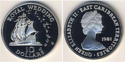 10 Dollaro  Argento Elisabetta II (1926-2022)