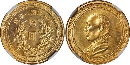 10 Dollaro Cina Oro 