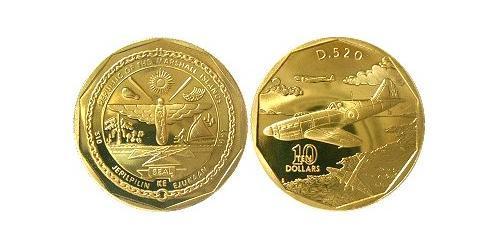 10 Dollaro Isole Marshall (1979 - ) Ottone 