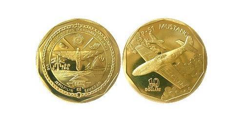 10 Dollaro Isole Marshall (1979 - ) Ottone 