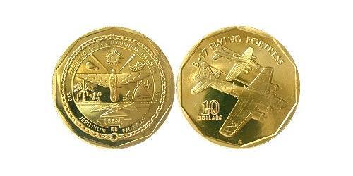10 Dollaro Isole Marshall (1979 - ) Ottone 