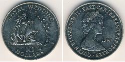 10 Dollaro  Rame/Nichel Elisabetta II (1926-2022)