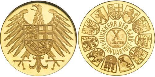 10 Ducat Geschichte der Bundesrepublik Deutschland (1949-1990) Gold 