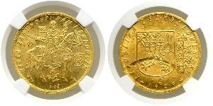 10 Ducat Tschechoslowakei  (1918-1992) Gold 