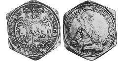 10 Ducat Principato di Transilvania (1571-1711) Oro 
