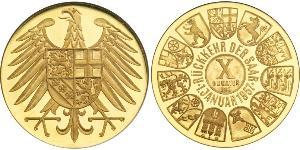 10 Ducat 西德 (1949 - 1990) 金 