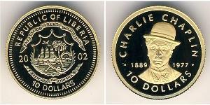 10 Dólar Liberia (1847 - ) Oro 
