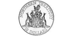 10 Dólar Australia (1939 - ) Plata Isabel II (1926-2022)