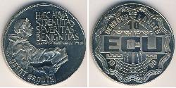 10 Ecu Reino de los Países Bajos (1815 - ) Níquel/Cobre 