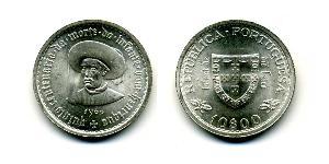 10 Escudo Estado Novo (Portogallo) (1933 - 1974) Argento 