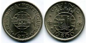 10 Escudo Guinea Portuguesa (1474-1974) Níquel/Cobre 