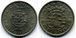 10 Escudo Portuguese Angola (1575-1975) / Portugal Níquel/Cobre 