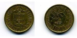 10 Escudo Republica Portuguesa (1975 - ) Níquel/Latón 