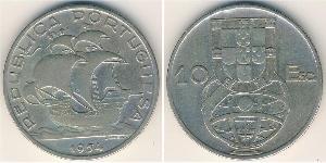 10 Escudo Estado Nuevo (Portugal) (1933 - 1974) Plata 