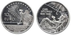 10 Euro Allemagne (1990 - ) Argent 