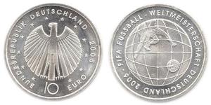 10 Euro Allemagne (1990 - ) Argent 