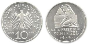 10 Euro Allemagne (1990 - ) Argent 