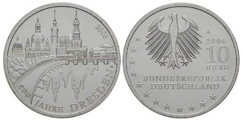 10 Euro Allemagne (1990 - ) Argent 
