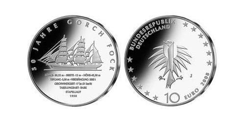 10 Euro Allemagne (1990 - ) Argent 