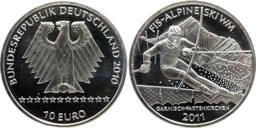 10 Euro Allemagne (1990 - ) Argent 
