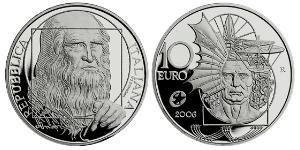 10 Euro Italie Argent 