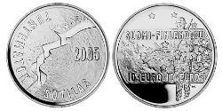 10 Euro Finlandia (1917 - ) Argento 