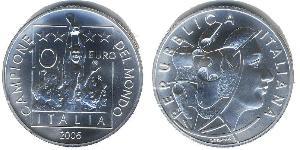 10 Euro Italia Argento 