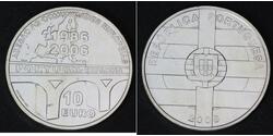 10 Euro Portogallo Argento 